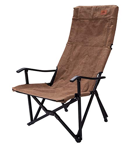 キャンピングムーン(CAMPING MOON) リラックス ローチェア ロースタイルチェア 帆布生地 ロングサイズ コヨーテ F-1002C-C