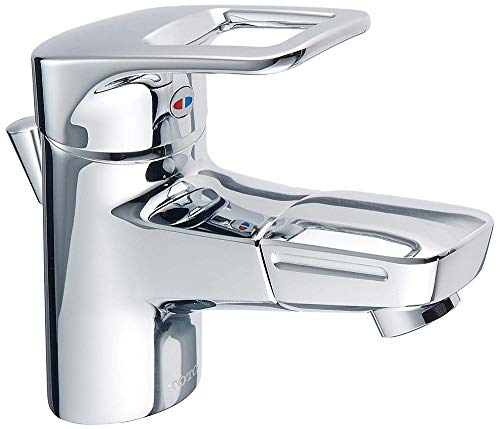 TOTO 洗面用シングル混合水栓 TLHG31DEFR １穴・ワンプッシュ式