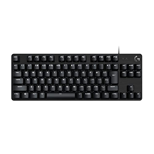 Logicool G ゲーミングキーボード G413TKLSE 有線 テンキーレス タクタイル 確かな打鍵感 日本語配列 高耐久性 PTB キー