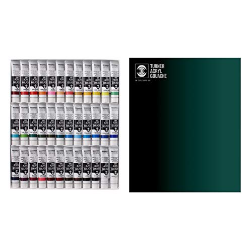 ターナー色彩(Turner Color) アクリルガッシュ 36色セット AG02036C 20ml(6号)