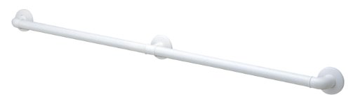 SANEI(サンエイ) 手すり ニギリバー トイレ・バス等 ビス・プラグ付き 1200mm 白 W5792-1200