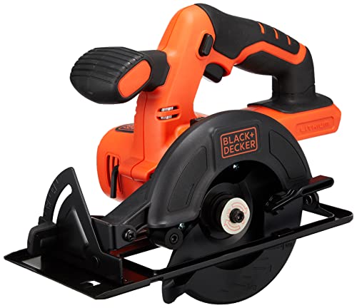 ブラックアンドデッカー(BLACK+DECKER) コードレス 丸ノコ 本体のみ DIY 電動物の具 切りはなす物の具 切り込み 深さ 切りはなす角度 調節する 1