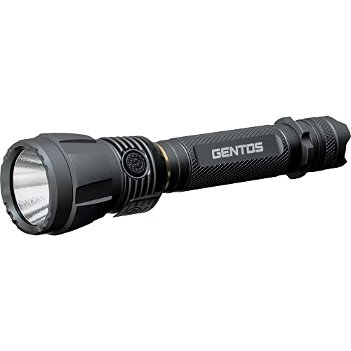 GENTOS(ジェントス) 懐中電灯 LEDライト 充電式(専用充電池単2電池) 強力 3200ルーメン アルティレックス UT-3200H 軍