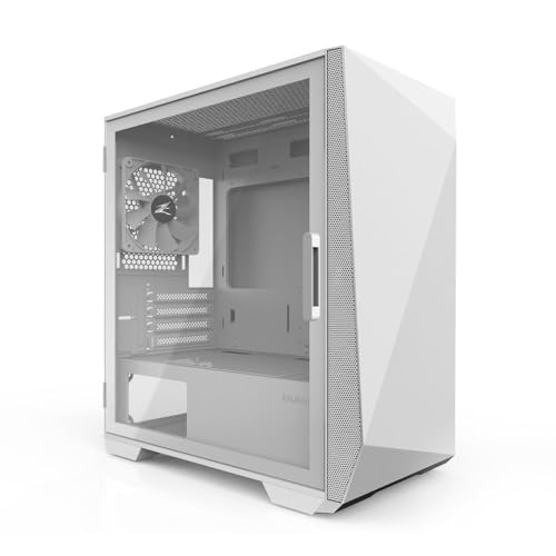 ZALMAN Z1 Iceberg White ミニタワー型PCケース 多角形デザイン