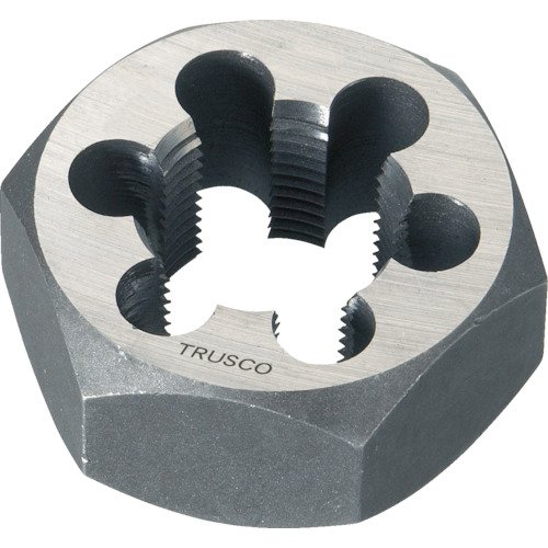 TRUSCO(トラスコ) 六角サラエナットダイス 細目 M20X1.5 TD6-20X1.5