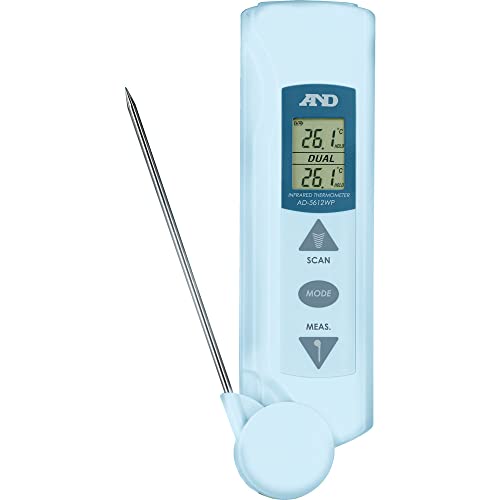 A&D 中心温度センサー付 放射温度計 AD-5612WP