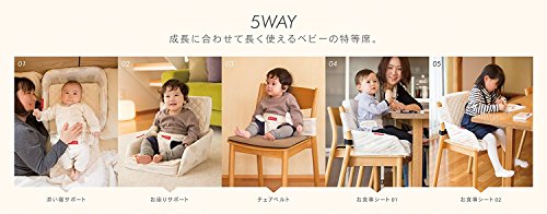 添い寝からお座りまでをサポート【ファルスカ ベッドインベッド Flex エレファント&amp;バナナ】新生児 ベビーベッド 746085_2