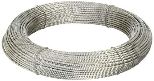 TRUSCO(トラスコ) ステンレスワイヤロープ Φ3.0mm×50m CWS-3S50