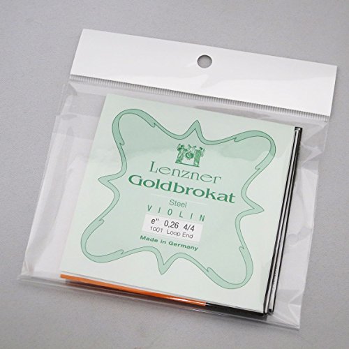 バイオリン4/4弦セット( E:ゴールドブラカット A.D.G ドミナント) (E線 