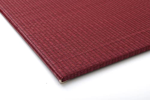 イケヒコ ユニット畳 プラード 単品 レッド 70×70×1.7cm 8314409