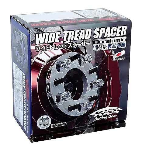 KYO-EI(協永産業) Kics ワイドトレッドスペーサー M12×P1.5 4H PCD114.3 厚み15mm 2枚入り 4115W1