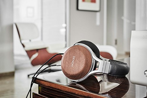 デノン Denon AH-D7200 ヘッドホン オーバーイヤー/ハイレゾ音源対応/ウッドハウジング ウォールナット木目 AH-D7200EM_1