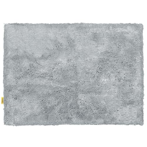 オカ(OKA) 乾度良好Dナチュレ バスマット 約90cm×120cm グレー ( 吸水 速乾 かんどりょうこう 洗える 大判 足拭きマット 風