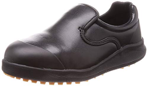 [シモン] 作業靴 セーフティースニーカー 耐滑 防菌 防カビ 厨房 コックシューズ 先芯入 SC217T 黒 28.0 cm 3E