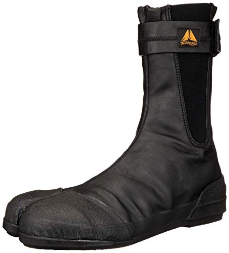 [SOKAIDO(ソウカイドウ)] 先芯入安全足袋 股付きブーツ ツインフーブス(TWIN HOOVES) TH-302F 股付安全 合皮ファス