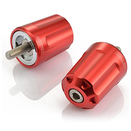 デイトナ(Daytona) アルミビレット バイク用 バーエンド カワサキ M8