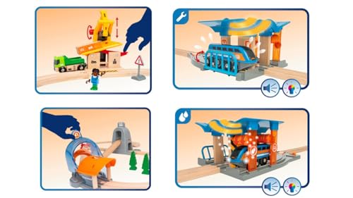 BRIO WORLD(ブリオワールド) スマートテックサウンド アクショントンネルDXセット 33977_3