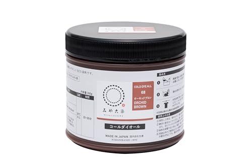 桂屋ファイングッズ みやこ染め 布用 ECO 染料 コールダイオール 300g入 徳用 #68 オーキッドブロン KF-CDOT