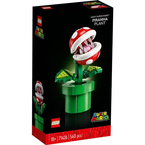 レゴ LEGO スーパーマリオ パックンフラワー 540ピース おもちゃ 玩具 ブロック 誕生日 クリスマス プレゼント 母の日 父の日 男性_1