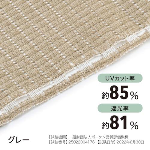 タカショー 日よけ クールシェード エアー グレー 1.8×4m ポリエチレン CLS 従来品の1.4倍の通気性 UVカット 【2年保証】 シェ_3