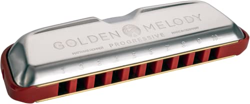HOHNER ホーナー ゴールデンメロディ・プログレッシブ Golden Melody Progressive 10ホールズハーモニカ/G調 11,084円