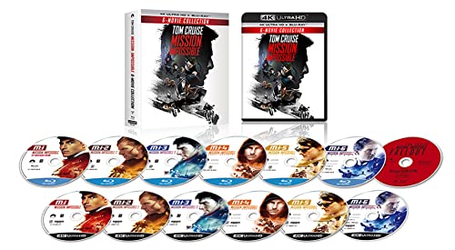 ミッション:インポッシブル 6 ムービー・コレクション (4K ULTRA HD + Blu-rayセット)[4K ULTRA HD + Blu