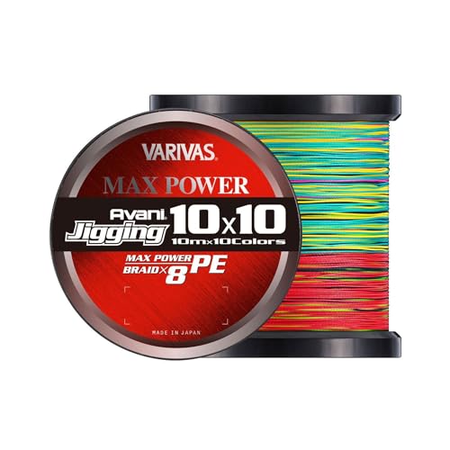 バリバス(VARIVAS) アバニ ジギング10×10 マックスパワーPE X8 1200m 6号