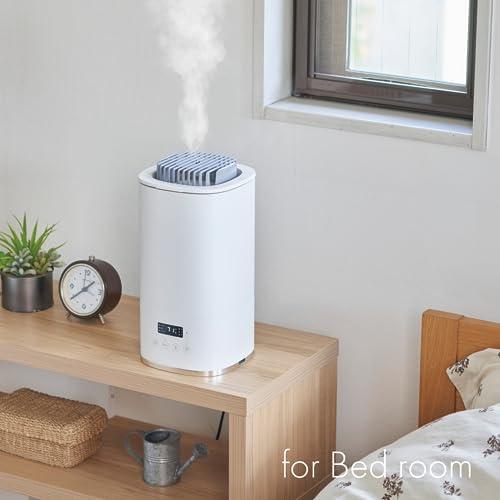 寝室・リビング兼用加湿器】ドウシシャ 加湿器 スチーム式 容量 寝室・リビング兼用加湿器】ドウシシャ 加湿器 スチーム式 容量