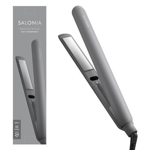 SALONIA サロニア スムースシャイン ストレートアイロン ヘアアイロン 