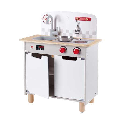 Hape(ハペ) おままごとキッチン 27.3×55×66.5cm 3才以上 木製 おままごと おもちゃ E8829