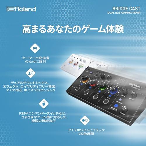 ローランド Roland BRIDGE CAST/ゲーミングDACアンプ/オーディオインターフェース/配信/ゲーミングミキサー/オーディオミキサ