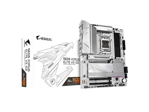 GIGABYTE B650 AORUS ELITE AX ICE AMD Ryzen 7000シリーズ対応 Socket AM5 DDR5 ホワ