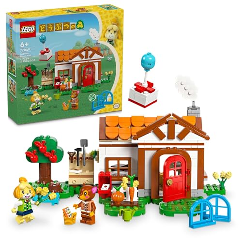 レゴ(LEGO) どうぶつの森 しずえさん、おうちにようこそ おもちゃ 玩具 誕生日 プレゼント ブロック 知育 女の子 男の子 子供 6歳 7