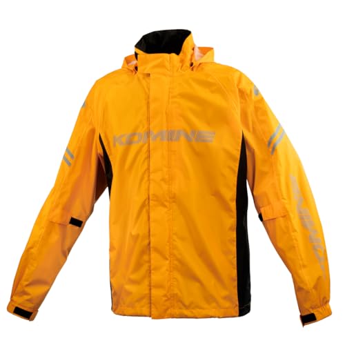 [KOMINE] バイク用レインジャケット 03-5393 メンズ KOMINE Yellow XL RK-5393 13,963円