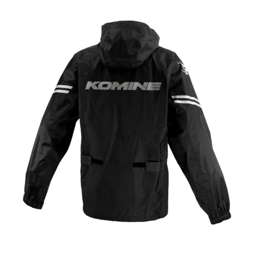[KOMINE] バイク用レインジャケット 03-5393 メンズ KOMINE Black L RK-5393_2