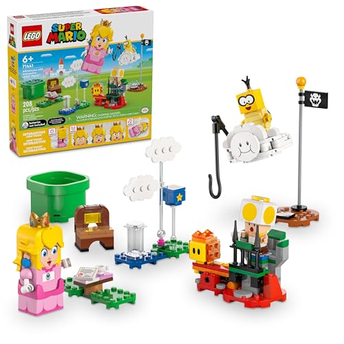 レゴ(LEGO) スーパーマリオ レゴ(R)ピーチ と ぼうけん! おもちゃ 玩具 誕生日 プレゼント ブロック 知育 女の子 男の子 子供 6