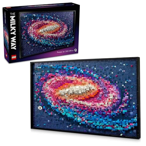 レゴ(LEGO) レゴアート 天の川銀河 おもちゃ 玩具 誕生日 プレゼント ブロック 母の日 父の日 男性 女性 絵画 アート インテリア オ