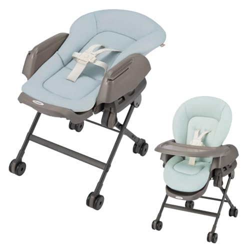 Combi コンビ ハイローチェア ネムリラ Fit AQ ブルー 新生児から4歳頃 