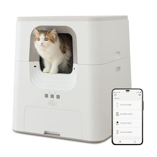 ジェックス 【 PURE 】 CAT AUTO TOILET 猫用自動トイレ 多頭飼育 高