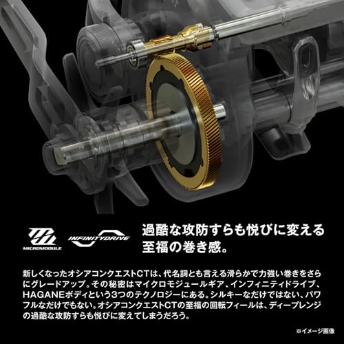 シマノ(SHIMANO) 両軸リール 24 オシアコンクエストCT 300PG (右)_2