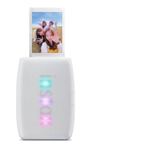 富士フイルム(FUJIFILM) クリスマスプレゼント お年玉ギフト チェキ スマホプリンター instax mini Link3 クレイホワイ
