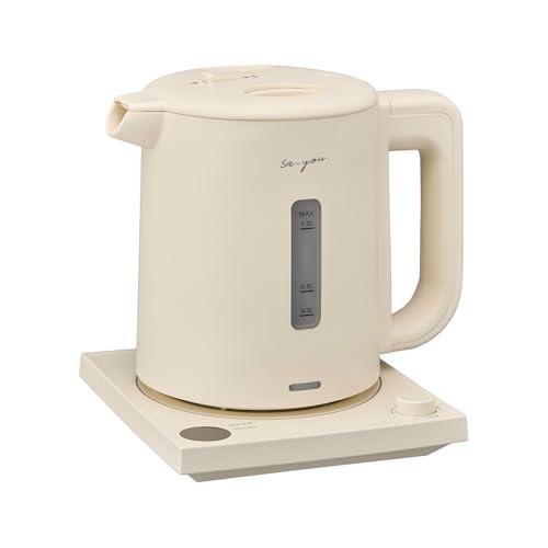延長保証対応!!】TIGER 蒸気レス電気ケトル 6SAFE+ 0.8L PCK