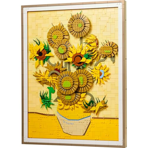 レゴ(LEGO) レゴアート Vincent van Gogh＜ひまわり＞ おもちゃ 玩具 誕生日 プレゼント ブロック 男性 女性 絵画 アー_3