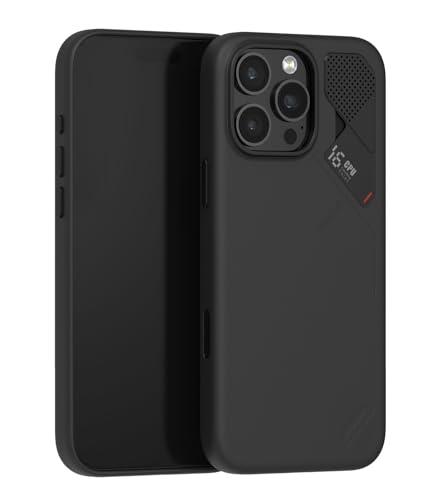 Aulumu A16 iPhone 16 Pro Max ケース ヴィーガンレザー Magsafe対応 全カバーへアップグレード マグネット内蔵