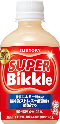 まとめ買い 腸活 サントリー 機能性表示食品 スーパービックル 乳製飲料 乳酸菌 280ml×24本
