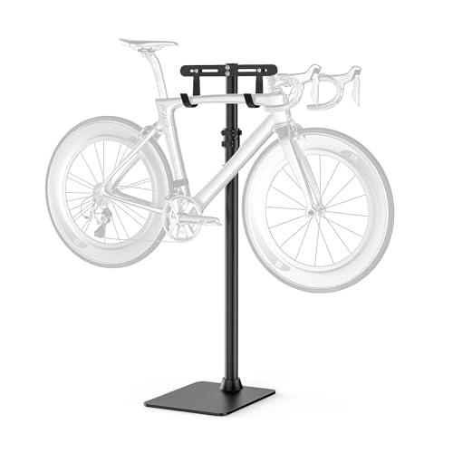 自転車 スタンド ディスプレイスタンド フック掛け式 77-140cm高さ調整可能 横置き 倒れない メンテナンススタンド ス