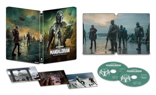 マンダロリアン　シーズン3 4K UHD コレクターズ・エディション スチールブック（数量限定） [Blu-ray]