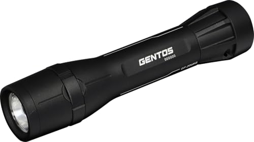 GENTOS LED 懐中電灯 USB充電式 明るさ550ルーメン/実用点灯2.5時間/耐塵/耐水/1m防水 専用充電池または単3形電池1本別売