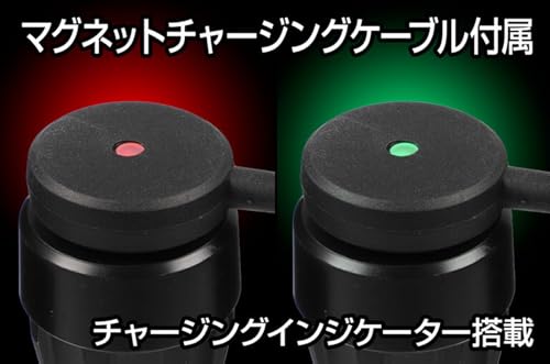 GENTOS LED 懐中電灯 USB充電式 明るさ1250ルーメン/実用点灯3時間/耐塵/耐水/1m防水 専用充電池使用 Gシリーズ GF-2_3