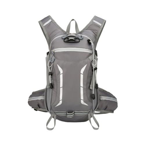 トレラン ザック ハイキングバックパック ランニング リュック トレラン トレイル ザック 多機能 軽量 通気 自転車 小旅行用 反射ストラッ